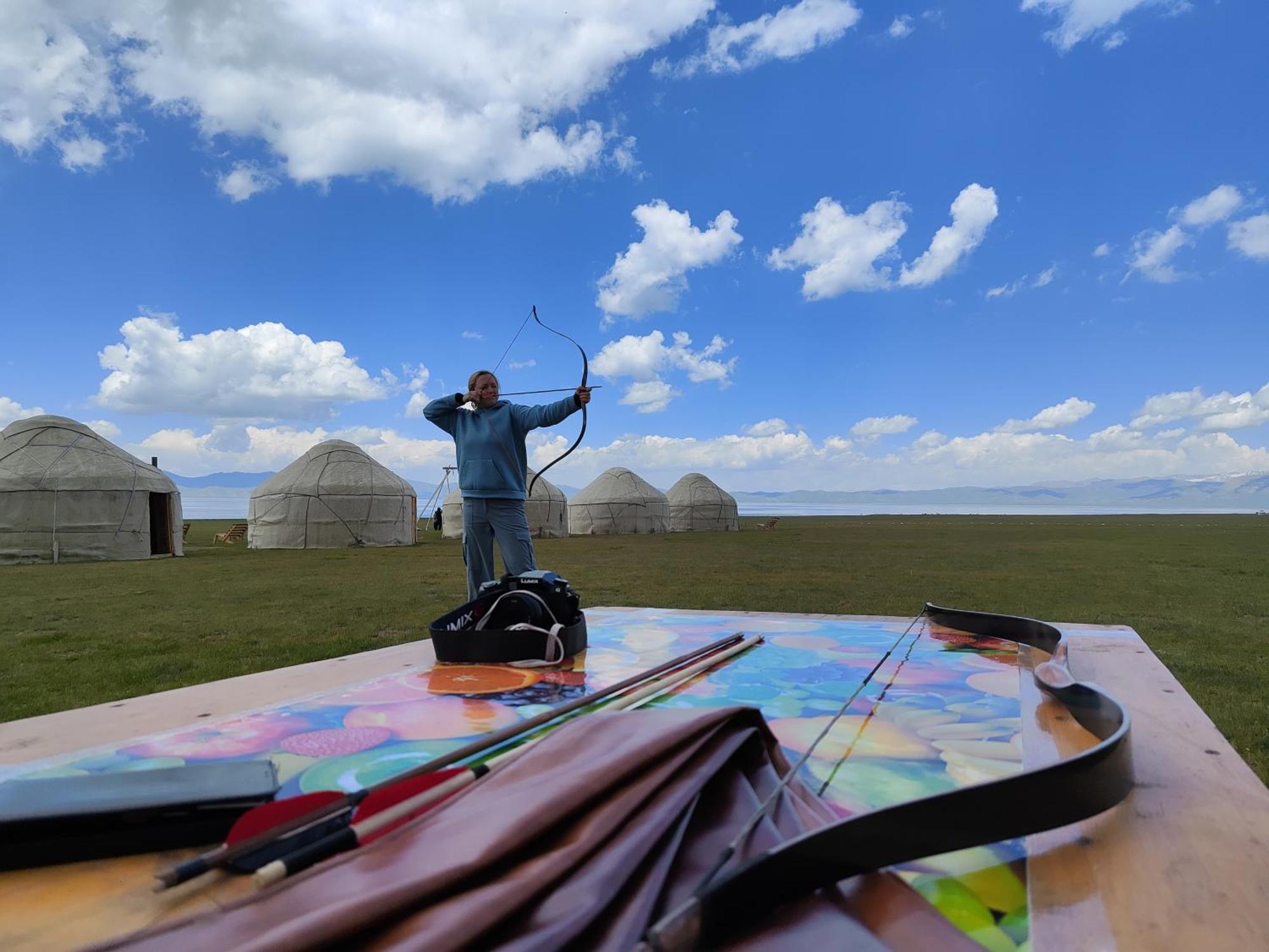 Yurt Camp Ali-Nur At Lake Song-Kol Юрточный Лагерь Али-Нур Озеро Сон-Куль Сон-Куль Кыргызстан Нарын Kyrgyzstan Naryn 外观 照片